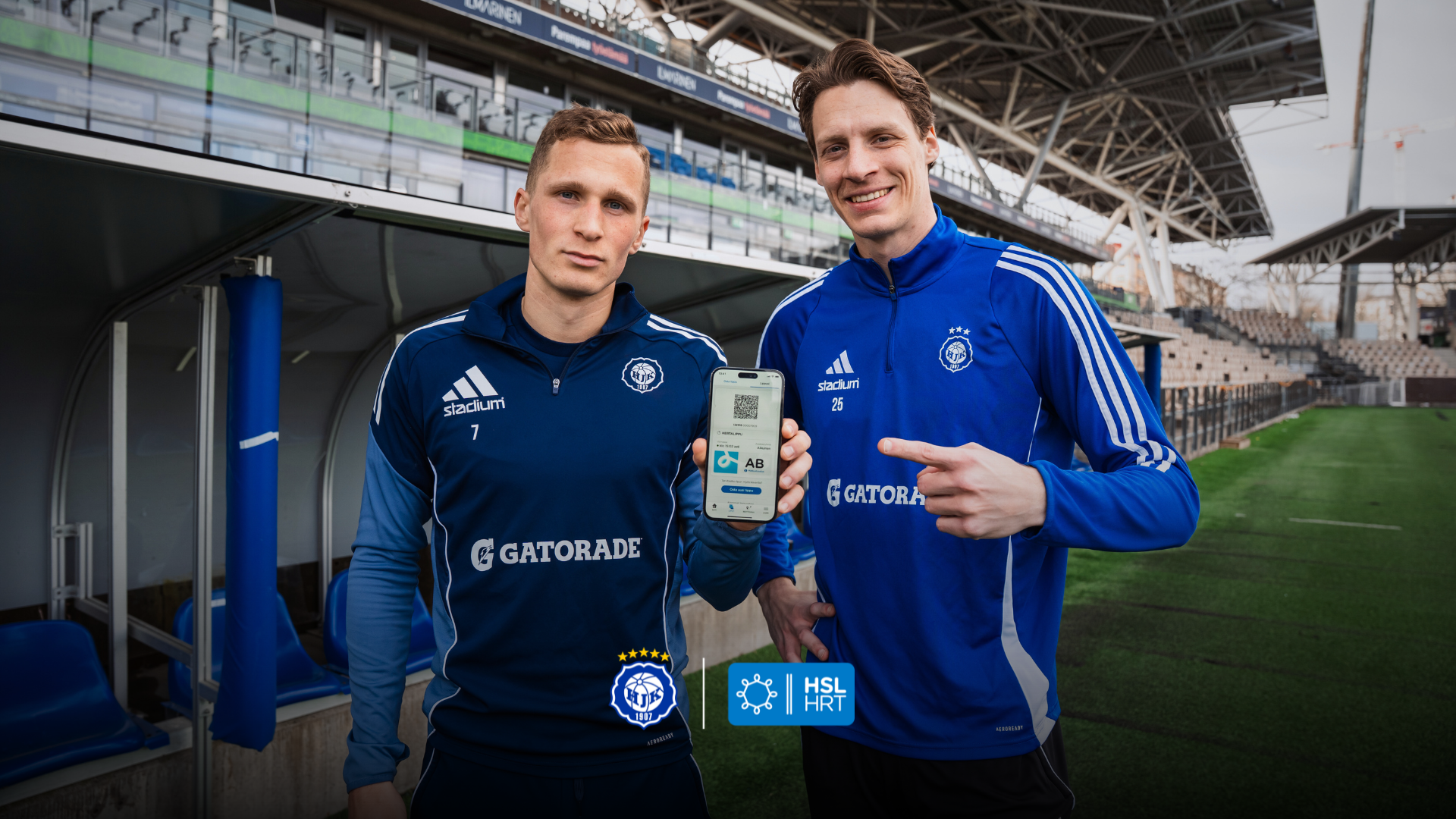 AB-lipulla Hammarby-matsiin – HJK ja HSL jatkavat yhdessä