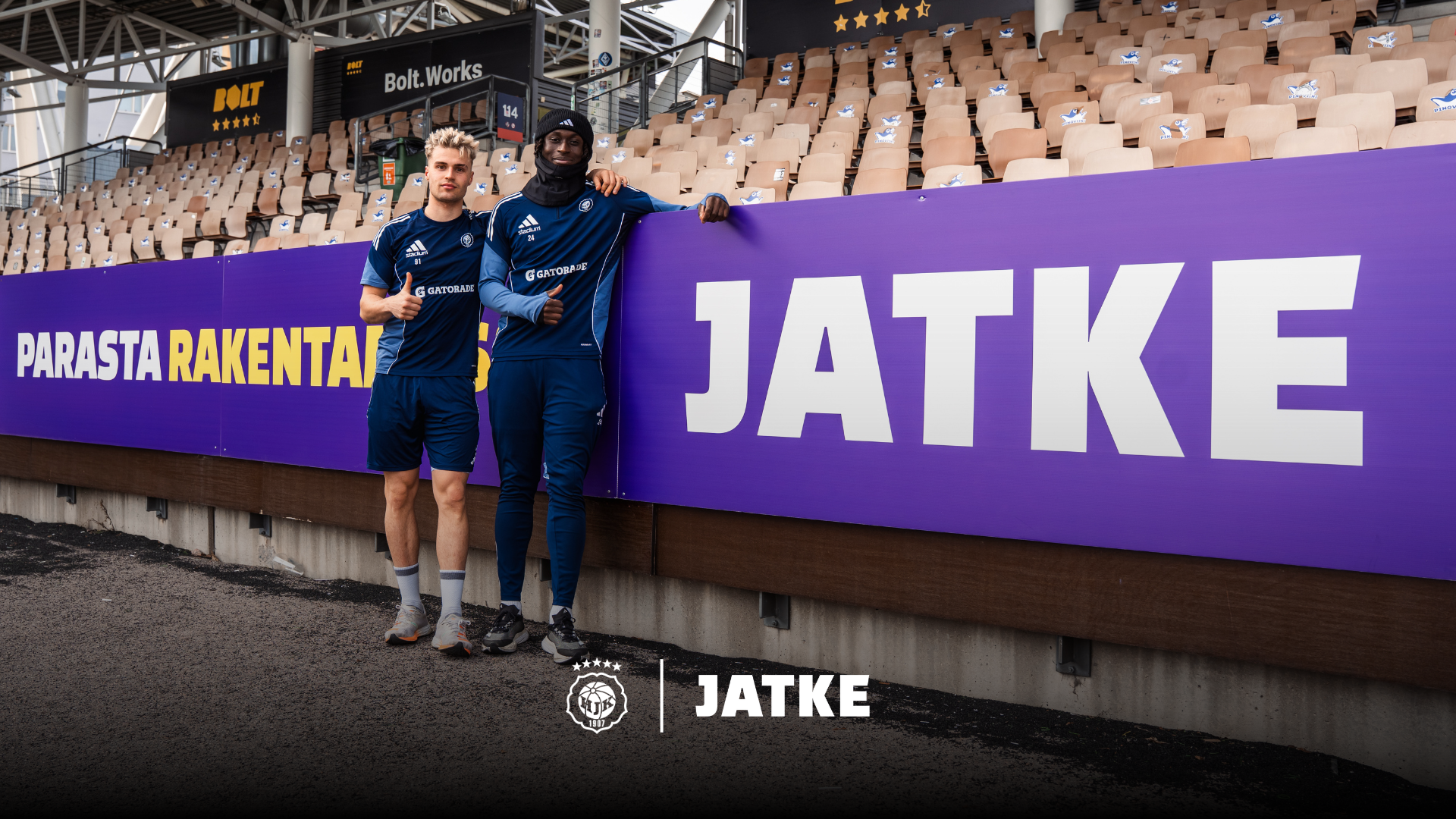 Parasta rakentamassa HJK ja Jatke Oy