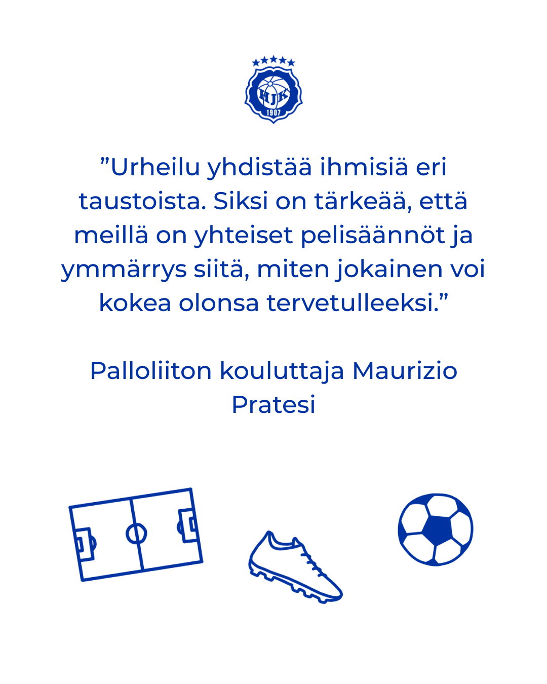 Lisää työkaluja kulttuurien väliseen vuorovaikutukseen ja rasismiin puuttumiseen – koulutus HJK:n valmentajille ja ohjaajille